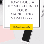 How does a summit fit into your marketing strategy?